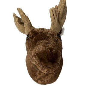 NWT Adore Yukon the Moose 13” stuffed wall mount plush